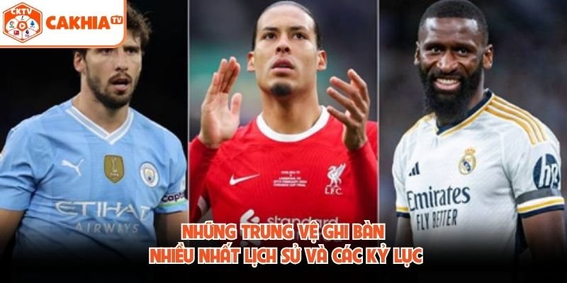 Những Trung Vệ Ghi Bàn Nhiều Nhất Lịch Sử Và Các Kỷ Lục